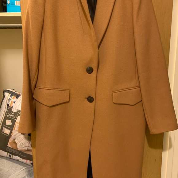 ZARA Wool Blend Coat - Picture 4 of 16